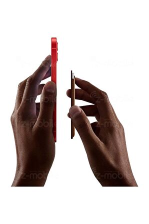 Apple iPhone 15 6.1'' Deri Cüzdan MagSafe Mor