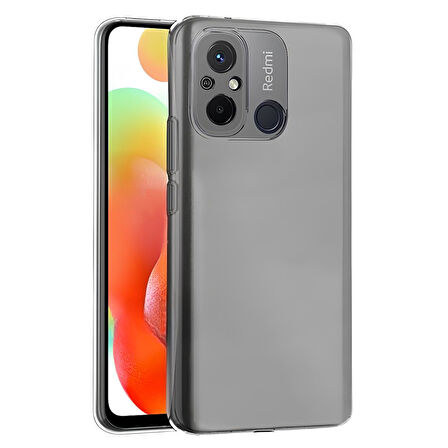Xiaomi Redmi 12C Premium Şeffaf Silikon Kılıf
