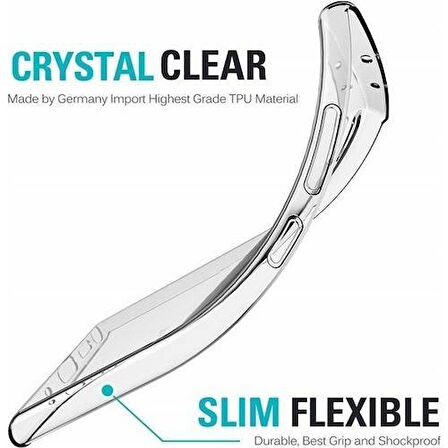 Samsung Galaxy S23 Plus Premium Silikon Kılıf Şeffaf