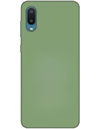 Samsung galaxy A02 Liquit Lansman Silikon Yeşil