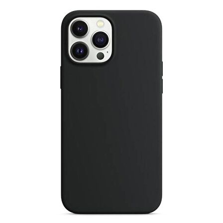 Apple iPhone 15 Pro 6.1'' Liquit Lansman Silikon Siyah
