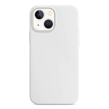 Apple iPhone 14 Plus 6.7'' Liquit Lansman Silikon Beyaz