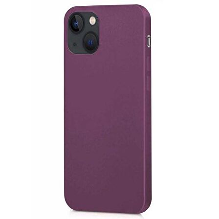 Apple iPhone 15 Plus (6.7'') Premium Silikon Kılıf Mor