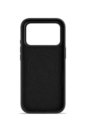 Aurum Vegan Leather Case Obsidian Noir iPhone 17 Pro Max