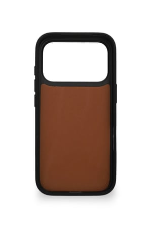 Retro Kartlıklı Premium Deri Kılıf iPhone 17 Pro Max Eskitme Taba