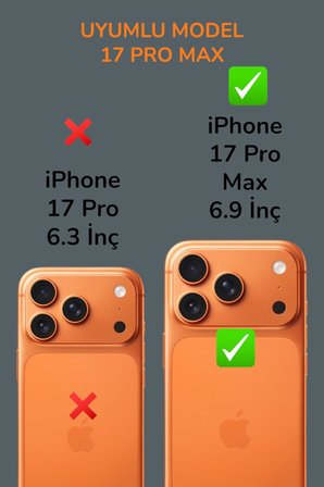 Apple iPhone 17 Pro Max Premium Tam Kaplama Lens Koruma Gümüş