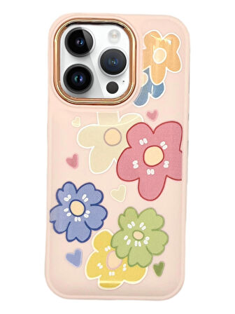 Puffy Case iPhone 15 Pro Max Çiçek