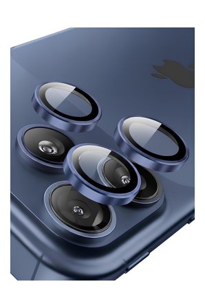 Apple iPhone 17 Pro Metal Çerçeveli Kamera Koruma Lensi Abis