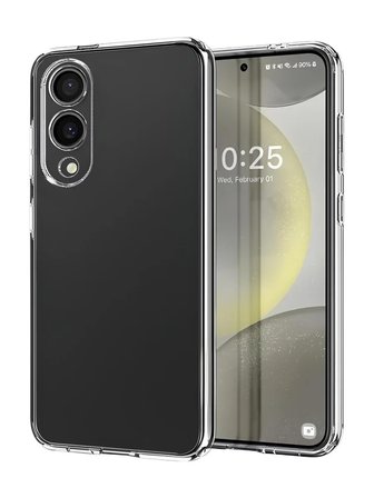 Samsung Galaxy S25 Edge Premium Şeffaf Silikon Kılıf