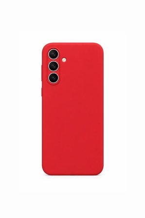 Samsung Galaxy A34 Liquit Lansman Silikon Kırmızı