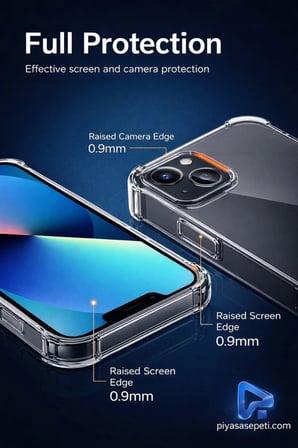 İnfinix Hot 60 Antişok Şeffaf Tank Silikon Kapak