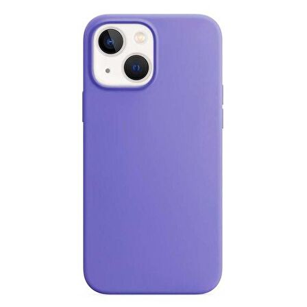 Apple iPhone 13 6.1'' Liquit Lansman Silikon Lila