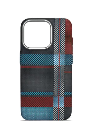 Aether Carbon iPhone 15 MagSafe Karbon Kılıf Urban Gridline