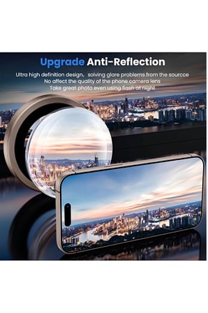 Apple iPhone 17 Air Metal Çerçeveli Kamera Koruma Lensi Mavi