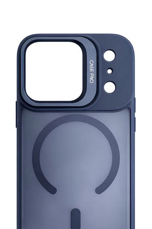 iPhone 17 Pro 6.3'' StandGuard MagSafe Kılıf + Lens Koruma Gece Mavisi