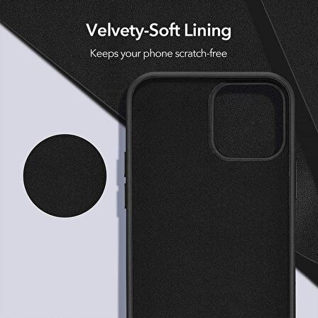 Apple iPhone 15 Pro 6.1'' İçi Kadife Silikon Kılıf Turuncu
