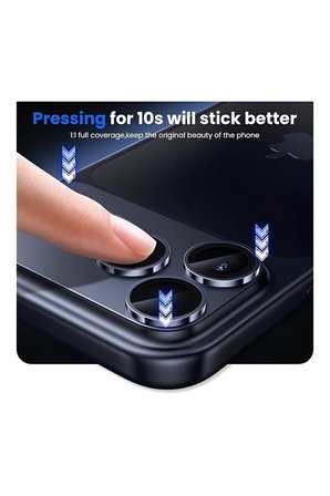 Apple iPhone 17 Pro Max Premium Tam Kaplama Lens Koruma Abis