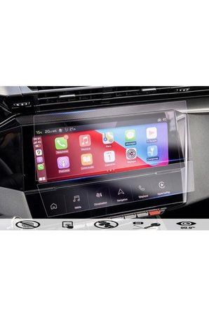 Peugeot 408 Gt Uyumlu MAT Nano Multimedya Ve Klima Paneli Ekran Koruyucu