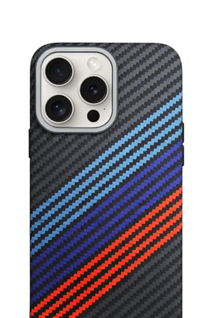 Aether Carbon iPhone 16 Pro 6.3" MagSafe Karbon Kılıf Midnight Velocity