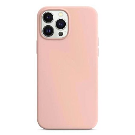 Apple iPhone 13 Pro 6.1'' Liquit Lansman Silikon Pudra