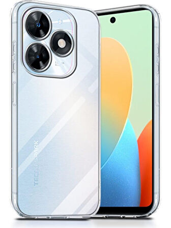 Tecno Spark 20 Premium Şeffaf Silikon Kılıf