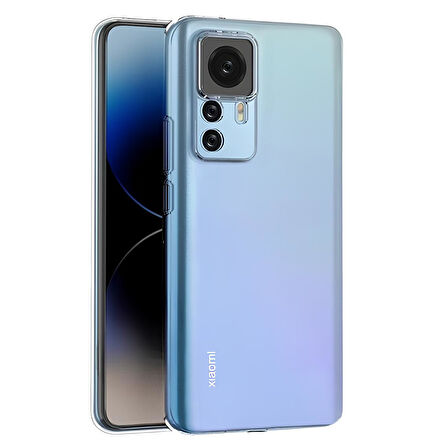 Xiaomi Mi 12T Pro - Mi 12T Premium Şeffaf Silikon Kılıf