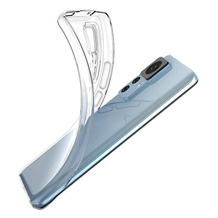 Xiaomi Mi 12T Pro - Mi 12T Premium Şeffaf Silikon Kılıf