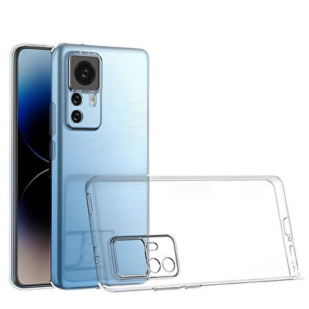 Xiaomi Mi 12T Pro - Mi 12T Premium Şeffaf Silikon Kılıf
