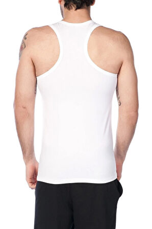 Erkek Beyaz Aytron Sporcu Likra 4 Lü Atlet