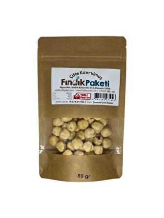 Fındık Paketi Çifte Kavrulmuş İç Fındık 80 gr