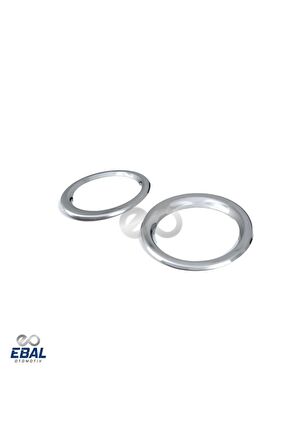 Nissan Qashqai  Krom Sis Farı Çerçevesi 2 Parça 2010-2014