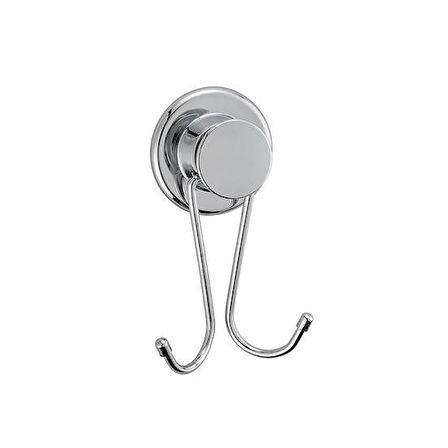 caselka® 2 Kancalı Yapışkanlı Askılık Mutfak Banyo Duvar Yüzeyi Askısı