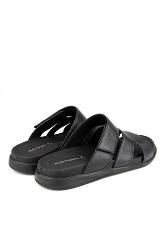 Hush Puppies Siyah Erkek Sandalet Ratang