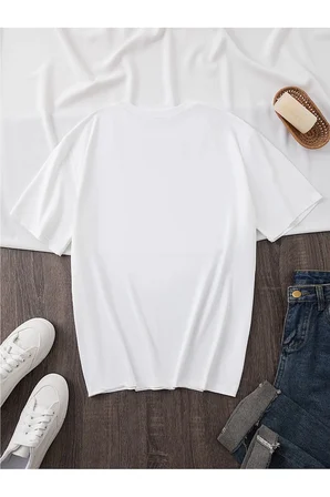 Unisex Red Mon Cheri Baskılı Tasarım Tshirt