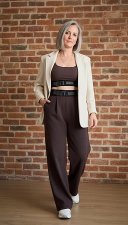 Süet Blazer (Bej)