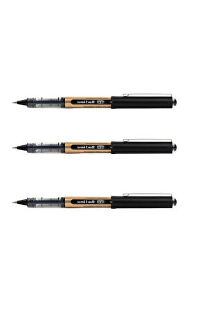 UNİBALL EYE BROAD 1.0 ROLLER KALEM SİYAH ( Üç Adet )
