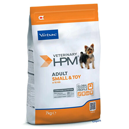 Virbac ADULT DOG FOOD - SMALL & TOY (7KG) 