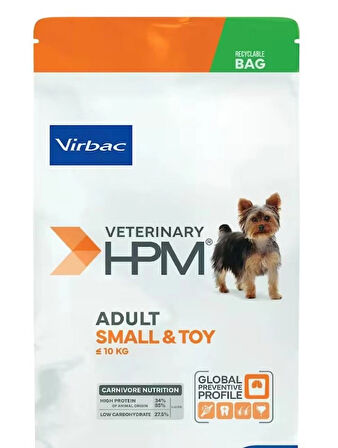 VİRBAC SMALL & TOY ADULT KÖPEK MAMASI 1,5 KG.