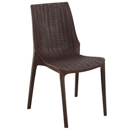 Mandella Nirvana Sandalye (6 Adet) Kahverengi