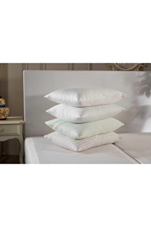 Bambu Yastık Alezi  Fermuarlı Yastık Kılıfı 50x70 Cm