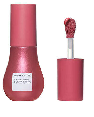 GLOW RECIPE Watermelon Glow Niacinamide Dewy Flush - Aydınlatıcı Likit Allık Orman Meyveleri Kırmızı