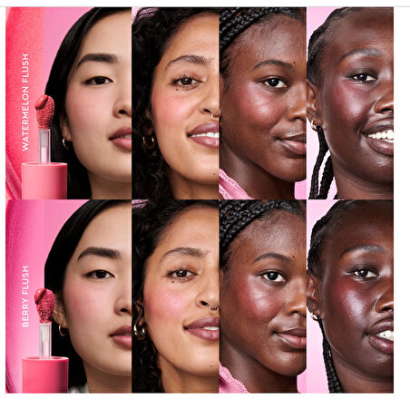 GLOW RECIPE Watermelon Glow Niacinamide Dewy Flush - Aydınlatıcı Likit Allık Orman Meyveleri Kırmızı