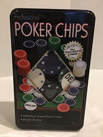 Poker Chıps Professional Texas hold'em Poker