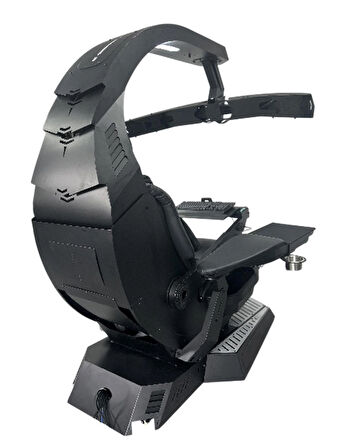 TWISTED MINDS UNICORN 2.0 MANTICORE RGB ELEKTRİKLİ DERİ DÖŞEME ÇELİK PROFESYONEL GAMING SIMULATOR