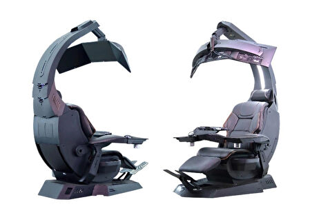 TWISTED MINDS UNICORN 2.0 MANTICORE RGB ELEKTRİKLİ DERİ DÖŞEME ÇELİK PROFESYONEL GAMING SIMULATOR