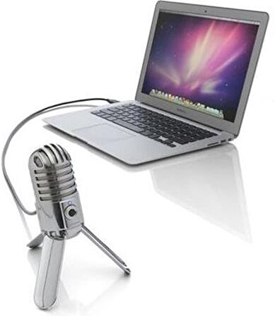 Samson Meteor Mic USB Stüdyo Kondenser Mikrofon (Beyaz)