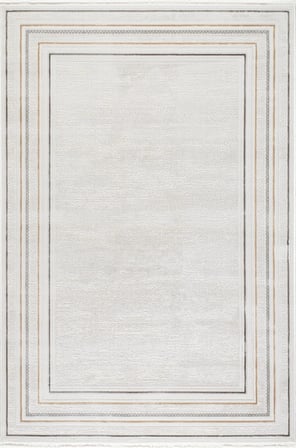 Evole 217B Modern Çerçeveli Gri Halı