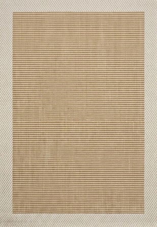 Fenomen Carpet İllision İskandinav Jüt Yıkanabilir Bordürlü Halı Kilim Balkon Teras Mutfak Halısı