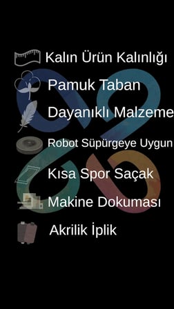 Talya 46335A Modern Geometrik Desenli Krem Dokuma Halı Oturma Odası Salon Yatak Odası Mutfak Koridor Halısı Tozumaz Krem