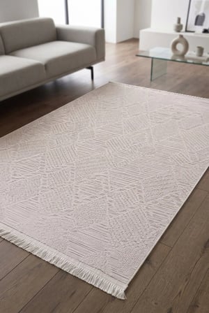 İnova 7611 Soft Vizon Geçişli Minimaliz Tasarımlı Oturma Odası Salon Halısı